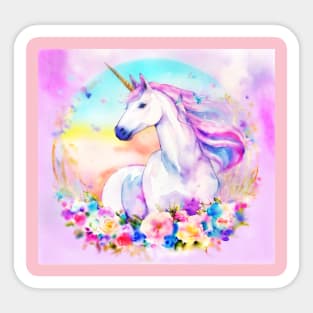 Das Einhorn Sticker